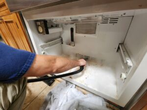 Viking Fridge bottom freezer 36 inch build in Repair by Lux Appliance Care